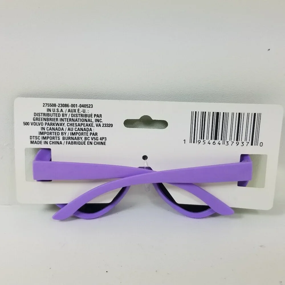 Heart shaped kids sunglasses with uv protection